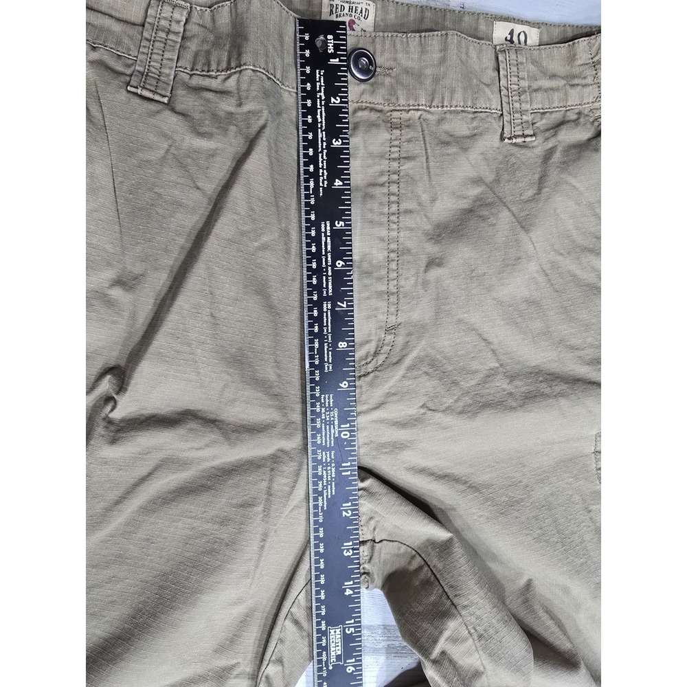 Red Head Brand Co Mens Tan Ripstop Cargo Pants 40x30 Khaki Outdoor Workwear - Picture 5 of 8
